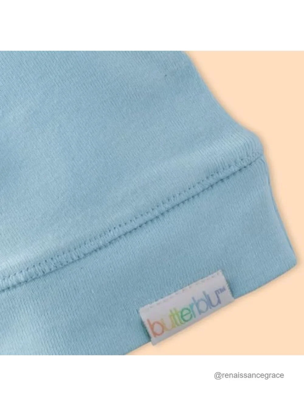5-Pack 100% Organic Cotton Baby Beanie Hats Newborn Infant Winter Caps